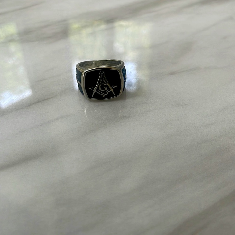 Blue Lodge Masonic Ring size 9